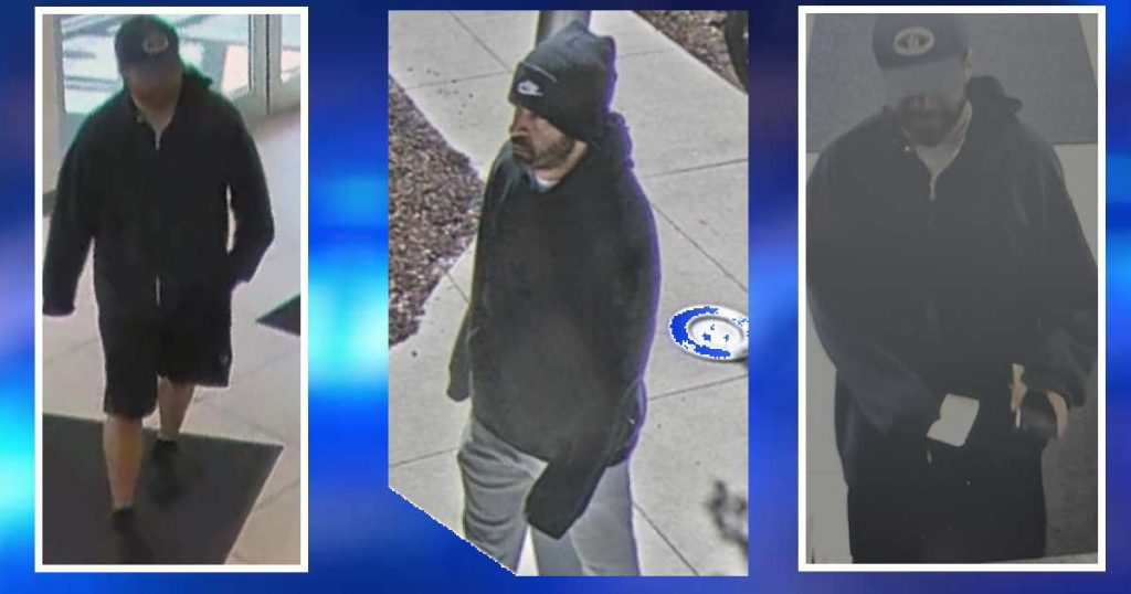 Bank robber has struck 3 times in a week; FBI offers $1,000 for info ...